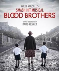 BLOOD BROTHERS show poster