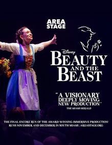 Disney's Beauty and the Beast show poster