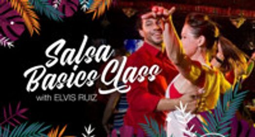 Salsa Basics Class with Elvis Ruiz show poster