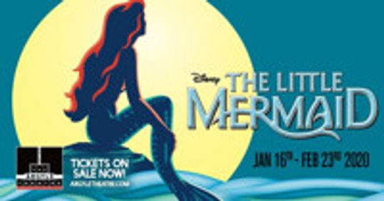 Disney's The Little Mermaid show poster