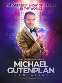 Master Mentalist Michael Gutenplan show poster