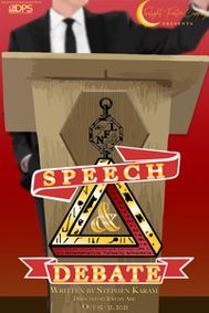Speech & Debate show poster