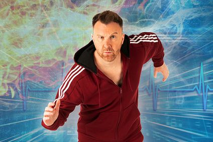 JASON BYRNE: THE IRONIC BIONIC MAN show poster