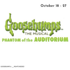 Goosebumps The Musical show poster