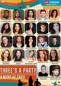 Three's a Party: A Night of Trios