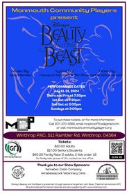 Beauty and the Beast show poster