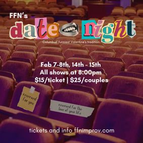 Date Night: Valentine's Improv show poster