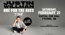 Justin Willman: One For The Ages Tour in Central Virginia