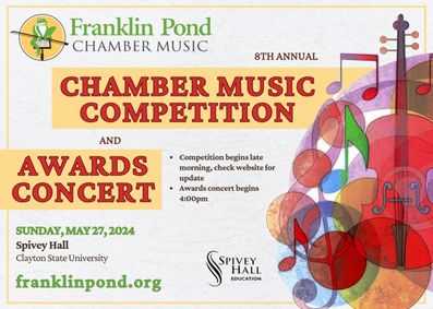 Franklin Pond Chamber Music Awards Concert show poster