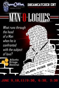 The Man-O-logues show poster