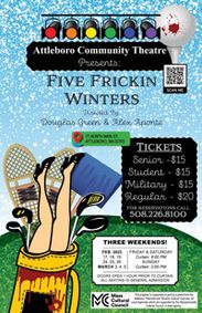 FIVE FRICKIN WINTERS show poster