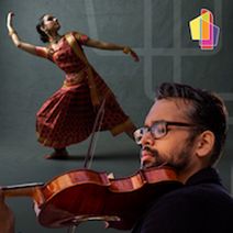 Violinist Vijay Gupta and Kuchipudi Dancer Yamini Kalluri Perform Works by Bach and Reena Esmail, at Sierra Madre Playhouse, 6/21