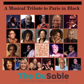 A Musical Tribute to Paris in Black show poster