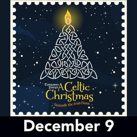 Tomáseen Foley’s A Celtic Christmas show poster