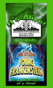 Young Frankenstein show poster