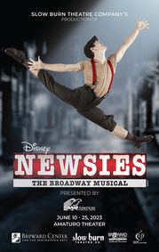 Newsies show poster