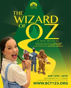 The Wizard of Oz show poster
