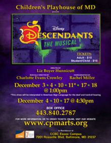 Disney Descendants: The Musical show poster
