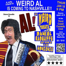 AL! The Weird Tribute show poster