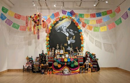 Art & Spirit: Día de los Muertos show poster