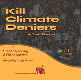 Kill Climate Deniers show poster