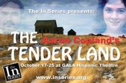 Aaron Copland's The Tender Land show poster