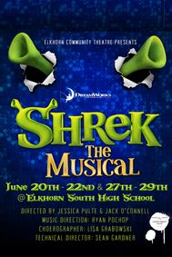 Shrek The Musical show poster
