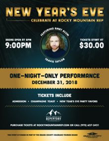 New Year's Eve at Rocky Mountain Rep show poster