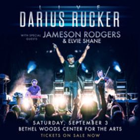 Darius Rucker with Jameson Rodgers & Elvie Shane show poster