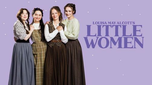 Louisa May Alcott’s Little Women show poster