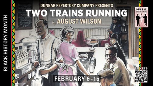 Two Trains Running by August Wilson show poster
