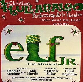 Elf, the musical Jr. show poster