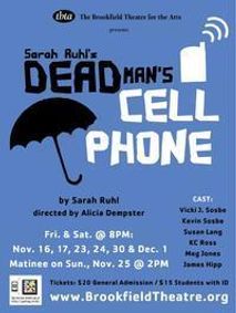 Dead Man's Cell Phone show poster