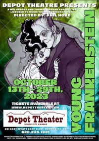 Young Frankenstein show poster