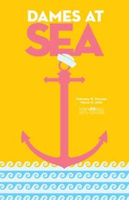 Dames at Sea show poster