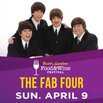 The Fab Four at Busch Gardens Food & Wine Festival