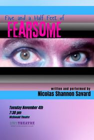 Five and a Half Feet of Fearsome show poster