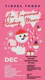 Tinsel Tunes An Improvised Holiday Musical show poster