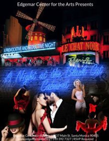 A Night at the Black Cat show poster