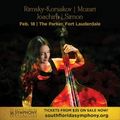 South Florida Symphony Orchestra Presents Joachim, Simon, Mozart and Rimsky-Korsakov at The Parker in Miami Metro