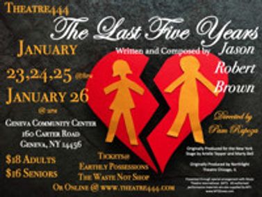 The Last Five Years show poster