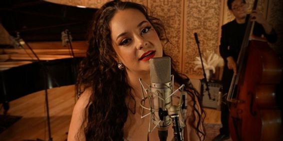 Genevieve Faivre Trio show poster