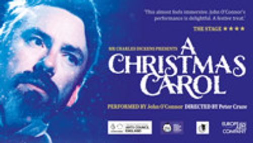 A CHRISTMAS CAROL show poster