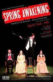 Spring Awakening show poster