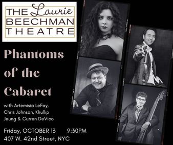 Phantoms of the Cabaret show poster