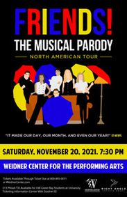 FRIENDS! The Musical Parody show poster