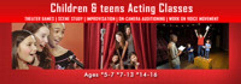 ACTING & IMPROVISATION INTERACTIVE ONLINE CLASSES FOR CHILDREN & TEENS show poster