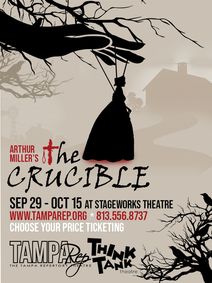 The Crucible by Arthur Miller show poster