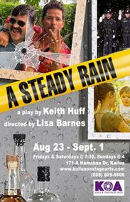 A Steady Rain show poster