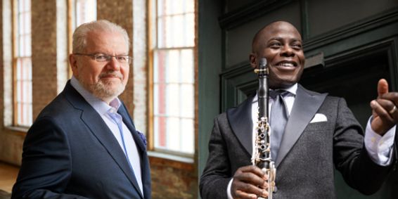 Emanuel Ax & Anthony McGill show poster